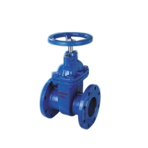 Valvola a Sella Resiliente <span class=keywords><strong>in</strong></span> Ghisa Sferoidale GGG50 Flangiata PN10 PN16 NRS per Condotte Idriche con Tenuta Morbida - Product Image 1