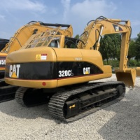 Excavatrice d'occasion Caterpillar 320 320CL d'origine japonaise, faible nombre d'heures, prix avantageux, à vendre
