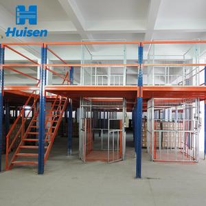 Armazém Industrial Sótão Lofts Racks De Armazenamento De Aço Pesados Plataformas De Piso Mezanino Sistemas De Estantes De Paletes - Product Image 1