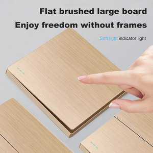 En gros 2025 personnalisé métal PC panneau en <span class=keywords><strong>bois</strong></span> massif milieu croix interrupteur pour décoration murale interrupteurs et prises - Product Image 4