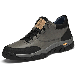 Scarpe Oxford da <span class=keywords><strong>Uomo</strong></span>, <span class=keywords><strong>Stivali</strong></span> da Lavoro e Sicurezza, Calzature Outdoor Basse con Lacci, per Escursionismo e Backpacking, in Vera Pelle di Vacchetta e Cotone, Taglie Grandi - Product Image 1