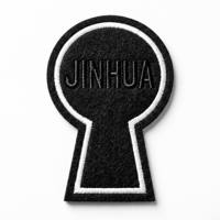Patch brodé en chenille personnalisé, lettre 3D, badge thermocollant pour veste, chapeau, sweat à capuche, casquette