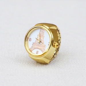 Orologio ad anello alla moda, di tendenza, per studenti, unisex, in lega e acciaio inossidabile, vendita diretta dalla fabbrica, per il commercio estero AliExpress - Product Image 2