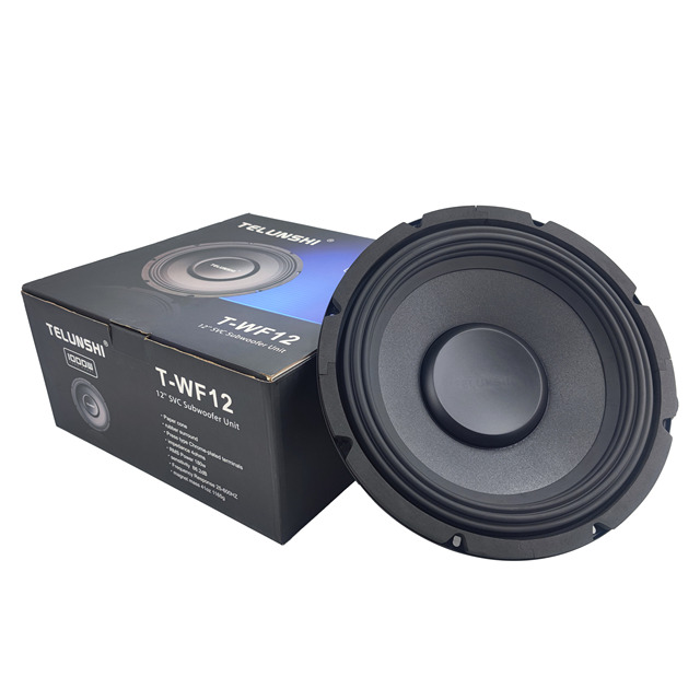 OEM Factory's 12-Inch Large Car Subwoofer Speaker 1200W Max Rubber Edge for Strong Bass Loud Sound Car Horn Quality Subwoofers