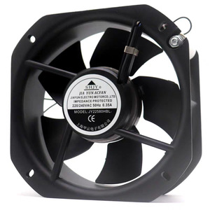 Ventilateur axial Shjy 220V à pales métalliques 2900 tr/min, montage sur conduit, noir, modèle électrique JY22580HBL2 - Product Image 2