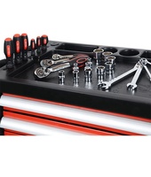 Chariot à outils HONGFEI 27 pouces en acier robuste pour garage et atelier, service OEM ODM, chariot à outils, usine certifiée BSCI