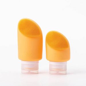 Offre Spéciale – Flacons de Voyage Portables en Silicone pour Cosmétiques et Articles de Toilette, Style Ouverture Facile, Motif Tendance, Couleurs Vives, Idéaux pour la Maison et l'Extérieur - Product Image 5