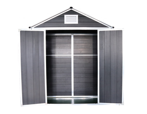 Outdoor Plastic Garden Tool Storage Shed