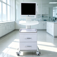 Chariot d'infirmière de clinique dentaire avec scanner oral mobile de haute qualité, chariot d'instruments médicaux professionnel pour mobilier de clinique dentaire