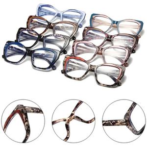 Wholesale 2024 Vintage Colorful Leopard Cat Eye Women TR90 Glasses Anti-Blue Light Optical <b>Eyeglasses</b> <b>Frames</b> - Product Image 4
