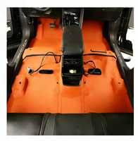 Alfombrillas de Coche de Lujo Personalizadas, Impermeables, de 20 mm de Grosor, Alfombrillas de Cuero sin Costuras, Accesorios Interiores de Alta Gama para Automóviles