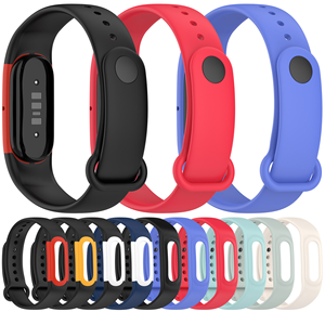 Bracelet de montre en silicone souple monobloc personnalisé OEM en gros, bracelet de remplacement sportif pour Google Fitbit Air - Product Image 2