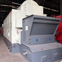 Unit Pengolahan Uap Industri Berbahan Bakar Batubara dengan Pengumpanan Manual dan Rantai Grate yang Andal, Boiler DZL