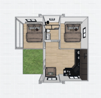 Casa Contenedor Solar Expandible de 30 pies con Diseño Personalizable, Garantía de 3 Años, Uso Residencial y Turístico