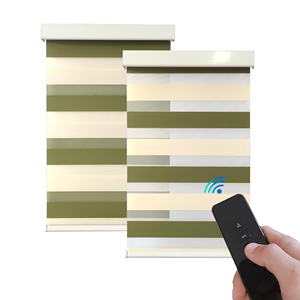 Tende a Rullo <span class=keywords><strong>Zebra</strong></span> Motorizzate con Controllo WiFi TUYA, Tende Parasole <span class=keywords><strong>Zebra</strong></span> - Product Image 2