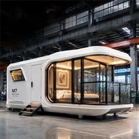 Cabane portable Apple, maison préfabriquée modulaire pour les centres de villégiature, les camping-cars, les parcs de vacances et les projets extérieurs