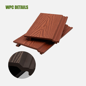 Nouveaux panneaux muraux WPC imperméables, ignifuges et résistants aux fissures pour l'extérieur et l'intérieur, design moderne, alternative au bois - Product Image 4