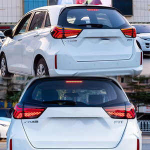 Hcmotionz ไฟท้ายรถยนต์สำหรับ Honda Fit <span class=keywords><strong>2020</strong></span>-2023 <span class=keywords><strong>Jazz</strong></span> ชุดประกอบไฟท้าย LED DRL ด้านหลัง4th - Product Image 2