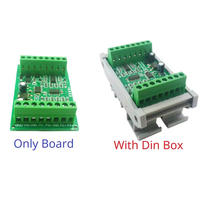 PTDNC04 4CH PT100 PT1000 RTD RS485 Modbus Sensor suhu kolektor ADC Transmitter -40-500C modul IO jarak jauh presisi tinggi