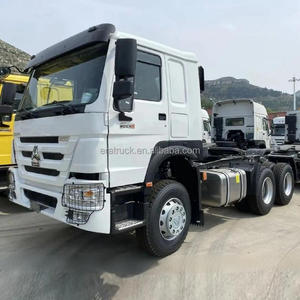 Camion tracteur Howo 6x4 diesel 430 ch pas cher de Chine, châssis de camion de remorquage 10 roues pour livraison de matériel lourd, en vente - Product Image 4