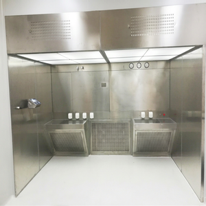 Cabina de Muestreo y Dispensación para Cuartos Limpios Industriales Farmacéuticos, Acero Inoxidable 304, Filtro HEPA, Nueva, Fija - Product Image 1