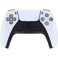 Kit complet de boutons personnalisés en métal gris pour la direction et les joysticks d'action pour PS5 Bdm010 Bdm020