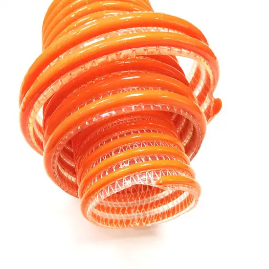 Manguera de succión corrugada para transporte, tubo de succión de PVC en espiral, flexible, de color transparente, de alta calidad