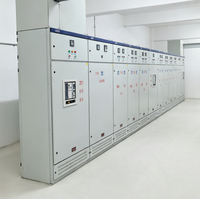 Armoire de distribution électrique durable GGD LV 380V CA, panneau de distribution 30kA, coffret en acier pour infrastructure électrique