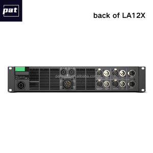 PAT LA12X 4-канальный усилитель мощности 4x1400Вт 4 Ом с металлическим корпусом, профессиональный цифровой аудиоусилитель с DSP - Product Image 3
