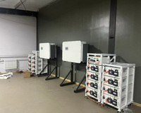 Système d'énergie solaire hors réseau Zonyue 30 kW 80-100 kWh Ensemble complet de panneaux solaires avec stockage de batterie au lithium
