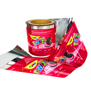 Rouleau <span class=keywords><strong>de</strong></span> <span class=keywords><strong>film</strong></span> plastique personnalisé pour emballages alimentaires, étanche, souple, recyclable, thermoscellable, <span class=keywords><strong>film</strong></span> PET laminé flexible pour l'alimentation - Product Image 2
