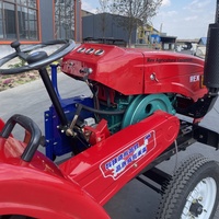 Harga Pabrik Traktor Mini 4x4 28HP 32HP untuk Lahan Pertanian Kecil, untuk Membajak dan Mengangkut