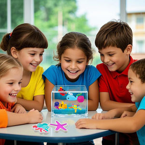 Créez vos propres jouets Squishies Kit de gel d'eau Aqua Fairy Artisanat pour enfants - Product Image 5