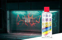 Haute qualité usine OEM couleur acrylique aérosol peinture couleur craquelé peinture en aérosol 400ml