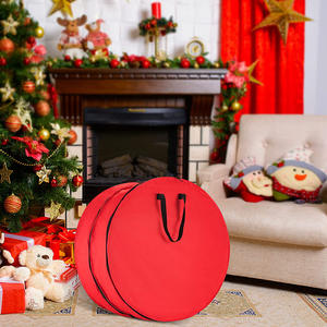 โรงงานร้อน<span class=keywords><strong>ขาย</strong></span>วันหยุดคริสต์มาส<span class=keywords><strong>ถุง</strong></span>เก็บด้วยผ้า Oxford 600D สำหรับการจัดเก็บพวงหรีด - Product Image 5