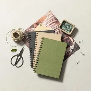 Recycled cardboard <b>notebook</b> <b>A5</b> sustainable merchandising - Product Image 1