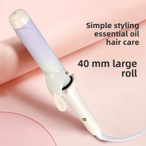 Fer à friser pratique à double usage à clé Affichage automatique de la température par LED <span class=keywords><strong>Boucleur</strong></span> de cheveux certifié PTC ROHS - Product Image 2