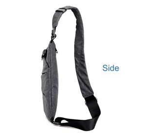 Borsa a Tracolla Multifunzionale Vintage da Uomo, Leggera, Impermeabile, Antifurto, per Bicicletta, Sport e Viaggi - Product Image 3