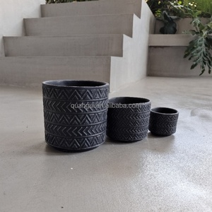 Wholesale Planter Pots Outdoor Indoor Plant Pots <b>Light</b> Weight Cement Flower Pots - Product Image 2