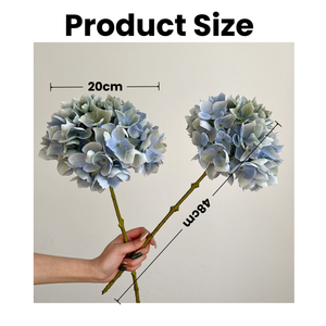 Fiori artificiali 48cm in lattice verde <span class=keywords><strong>viola</strong></span> fiori artificiali di alta qualità per <span class=keywords><strong>la</strong></span> decorazione di nozze - Product Image 2