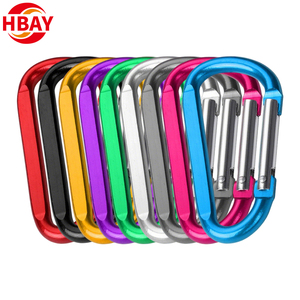 Cường độ cao Carabiner Clip 7075 Hợp kim nhôm khóa móc cho leo núi và đi bộ đường dài - Product Image 5