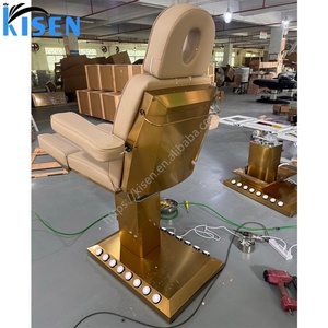 KISEN Adjustable Hydraulic Portable Chair Tables De Electric Salon Cosmetic Curved Facial Spa Beauty <b>Bed</b> Lash Massage Table - Product Image 6