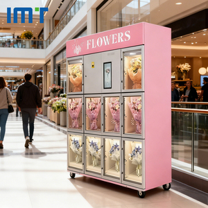 Venta Directa de Fábrica, Máquina Expendedora de Flores Grandes con Pantalla Táctil, Máquina Expendedora Inteligente de Flores Frescas para Ramos de Flores - Product Image 6