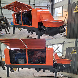 Tragbare Beton mörtel pumpen Platzieren Ausleger LKW-montierte Beton förder pumpe Zum Verkauf - Product Image 5