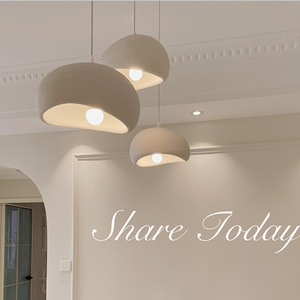 <span class=keywords><strong>Suspension</strong></span> style Wabi Sabi moderne, <span class=keywords><strong>luminaire</strong></span> suspendu avec cordon marron pour îlot de <span class=keywords><strong>cuisine</strong></span>, grange, salle à manger, chambre - Product Image 3