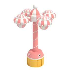 Équipement de terrain de jeu intérieur pour enfants parc d'attractions balle cascade piscine à balles douche fosse à balles fontaine lancer Machine - Product Image 3