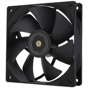 Ventilador de CPU para Juegos de Alta Calidad con Aspas Invertidas, Negro, 120 mm, Enfriador de Caja de PC con Disipador de Calor de Plástico y LED ARGB - Product Image 4