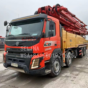 SANY <span class=keywords><strong>Zoomlion</strong></span> kullanılan çimento pompası kamyon Benzz VOL şasi 36m-66m beton pompaları dizel güç 38m-56m motorlu Motor çekirdeği - Product Image 3