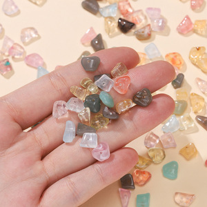 Acrylic Chip <b>Beads</b> Mixed Shapes With Straight Holes For Bracelet Making DIY Jewelry Materials Wholesale Loose <b>Beads</b> - Product Image 3
