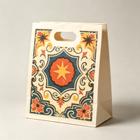 Sacs cadeaux en papier haut de gamme avec poignée creuse personnalisée, pour petits articles à usage personnalisé